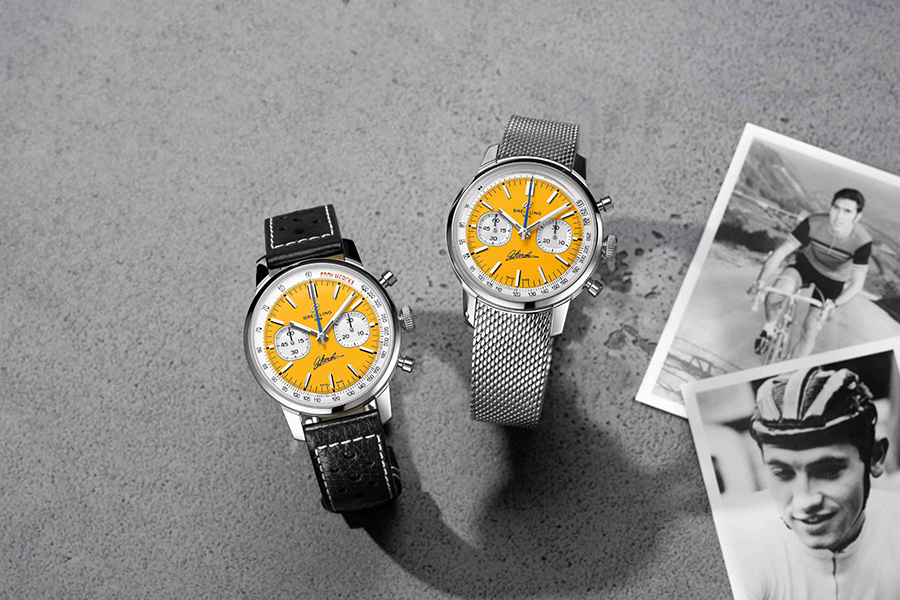 A tribute to the greatest cyclist of all time: a watch forged from 525 victories.
